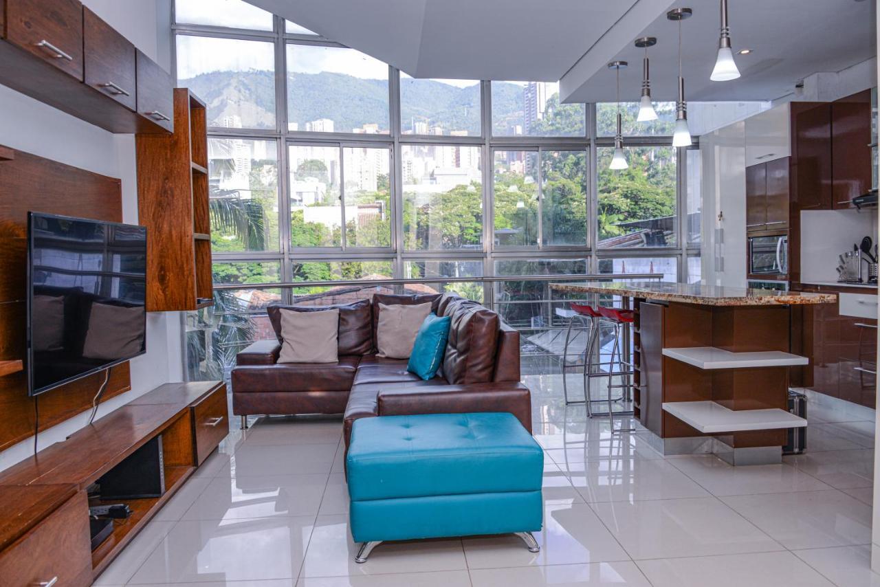 Apartamento Lleras Ac Hot Tub Medellin Bagian luar foto